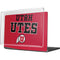 University of Utah Utes Text on Red MacBook Pro 14in (2021-24) Case plus Skin